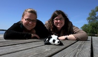 Melanie Stampaert und Sandra Tiedemann